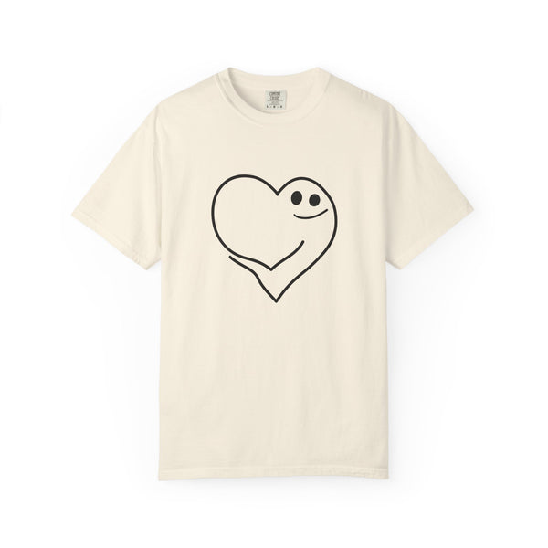 Good Vibes Heart - Cute Graphic T-Shirt