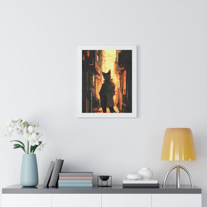 Alley Cat - Anime Framed Poster