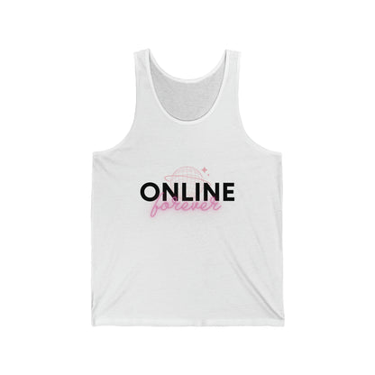 Online Forever - Cute Graphic Tank Top