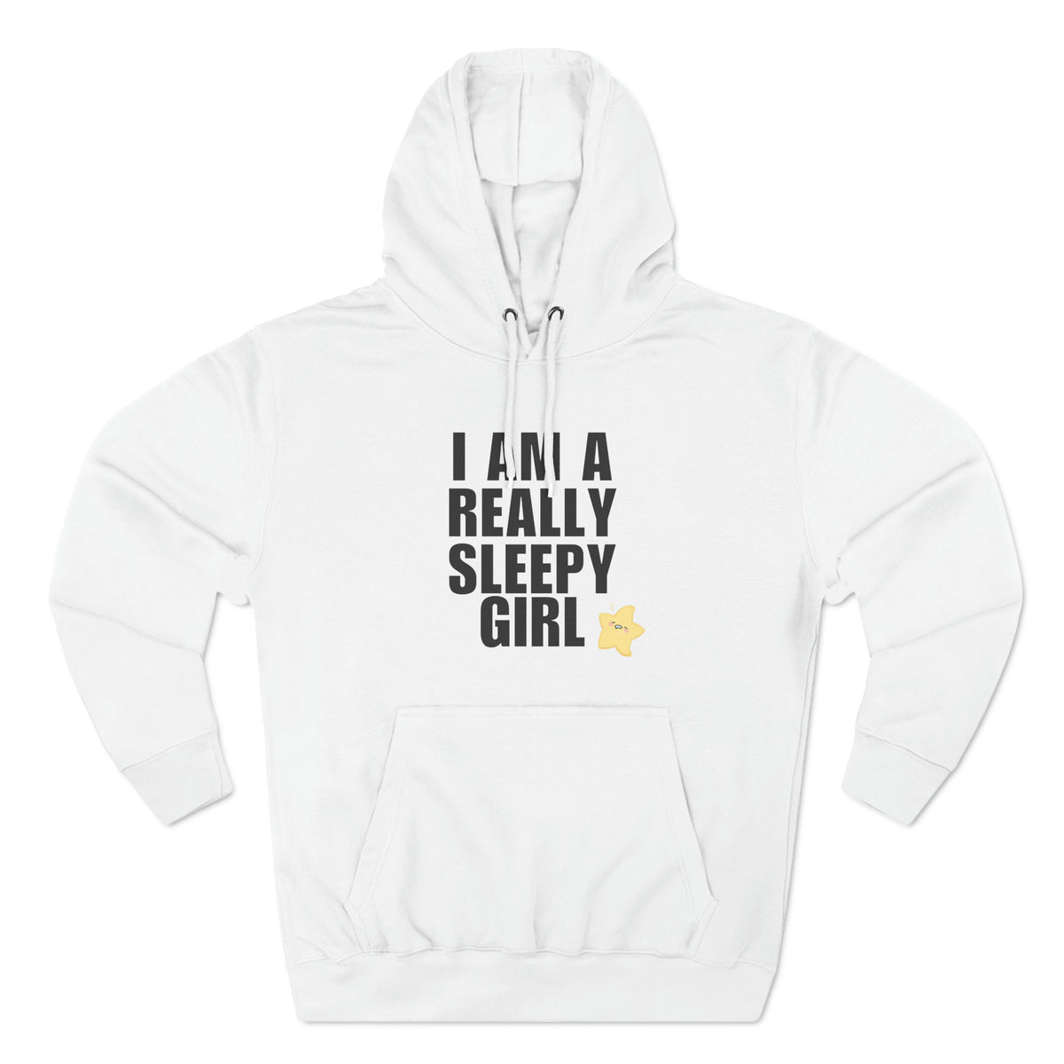 Really Sleepy Girl - Cute Premium Pullover Hoodie