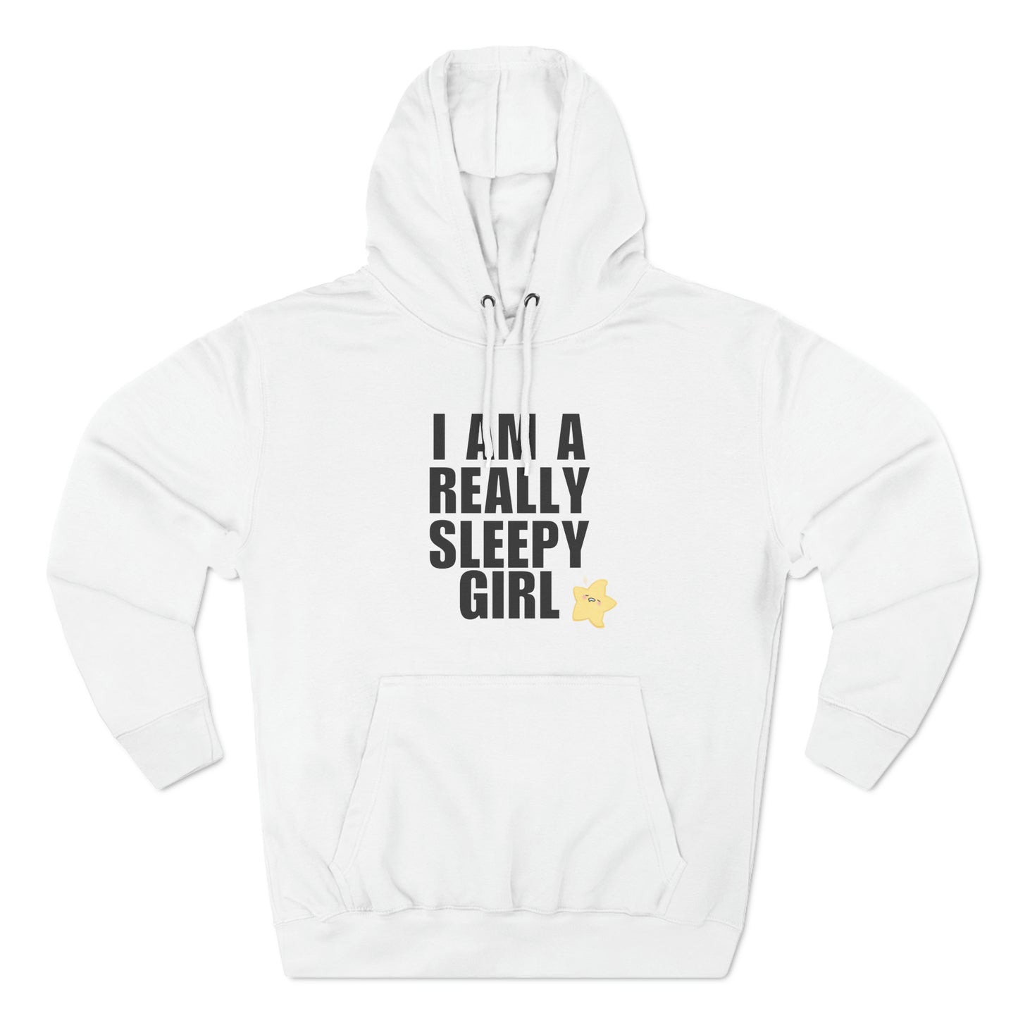 Really Sleepy Girl - Cute Premium Pullover Hoodie