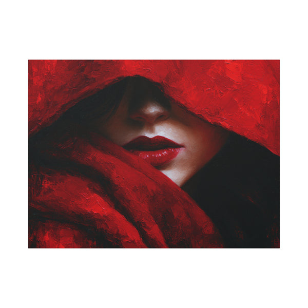 Riding Hood - Textured Fantasy Wall Art