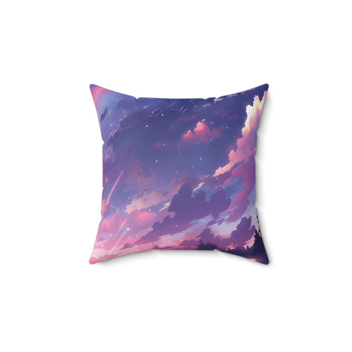 Spectral Sky - Anime Throw Pillow