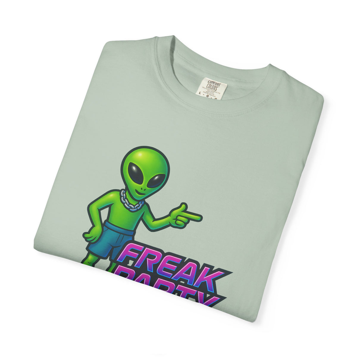 Freak Party - Y2K Alien Graphic T-Shirt