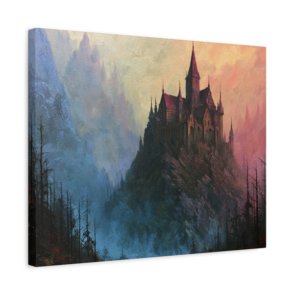 Pillar Keep - Textured Fantasy Wall Art