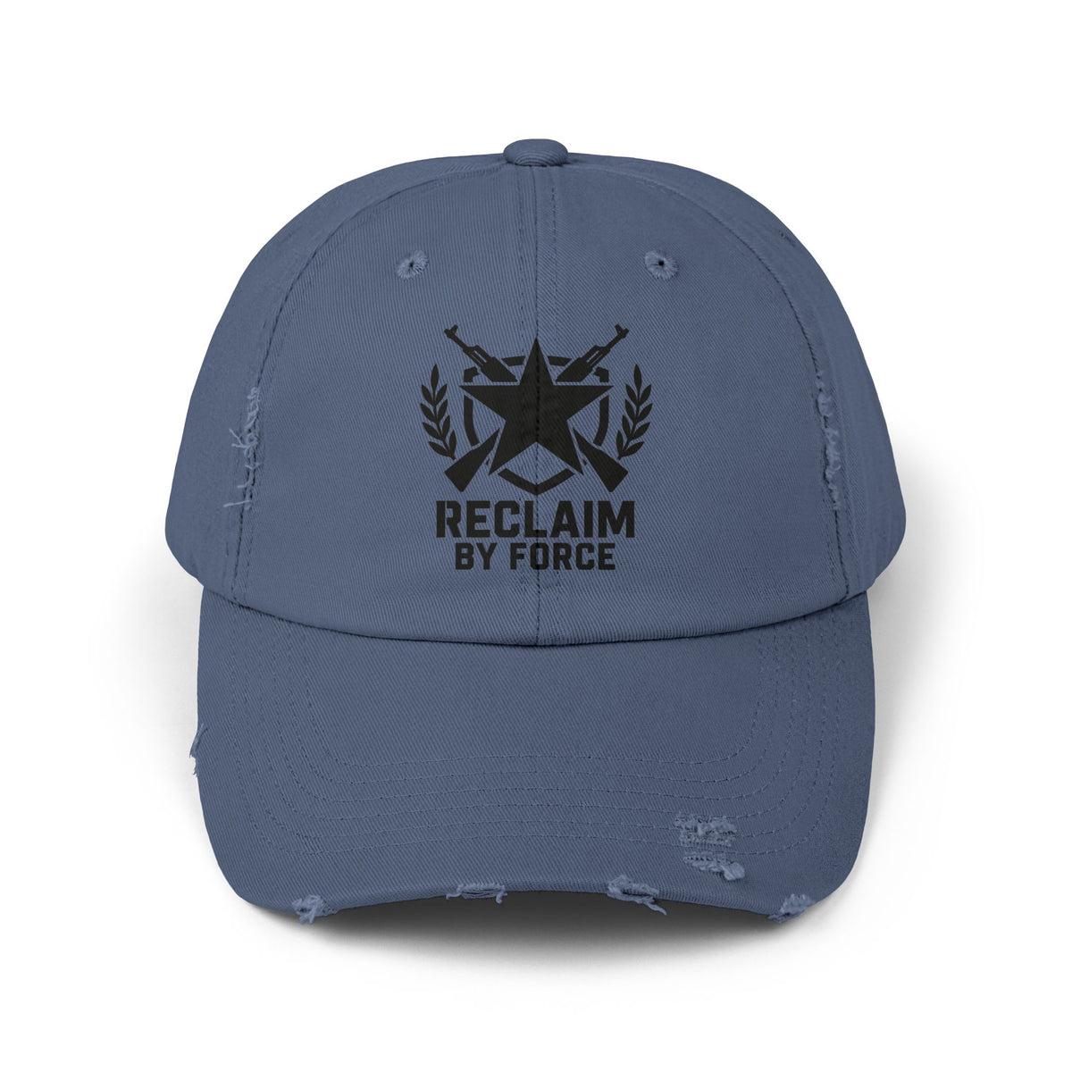 Reclaim By Force - Military Aesthetic Distressed Cap