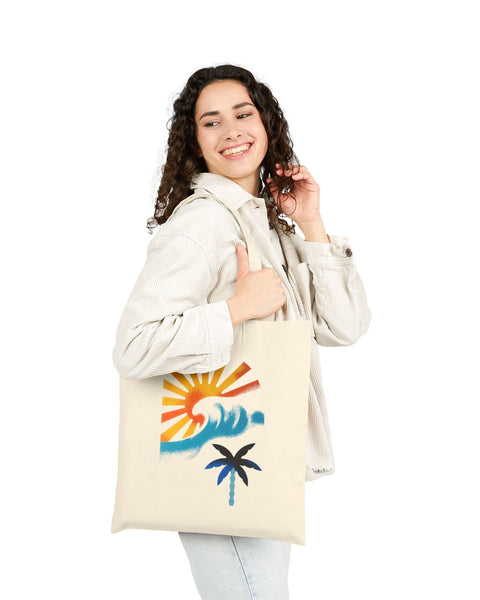 Pure Summer Energy - Cotton Canvas Tote Bag