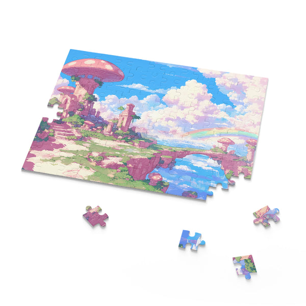 Mushroom Temples - Light Fantasy Puzzle