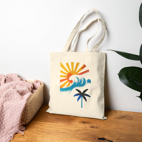 Pure Summer Energy - Cotton Canvas Tote Bag