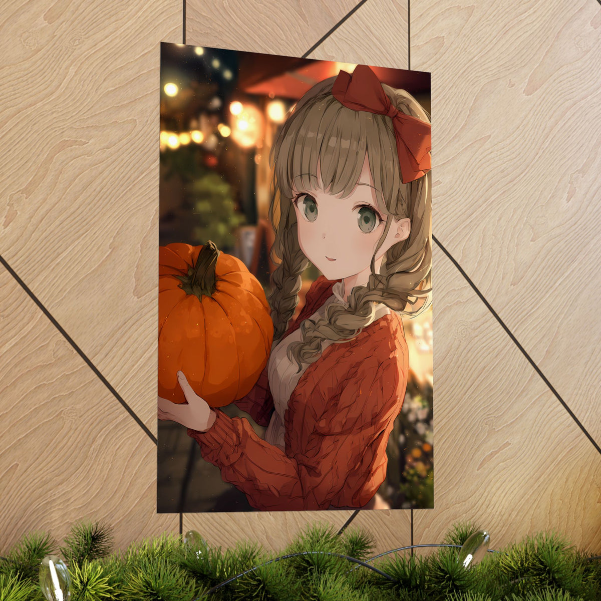 Fall Date - Anime Autumn Poster