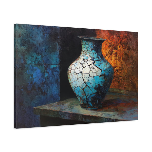 Lapis Relic - Textured Wall Art