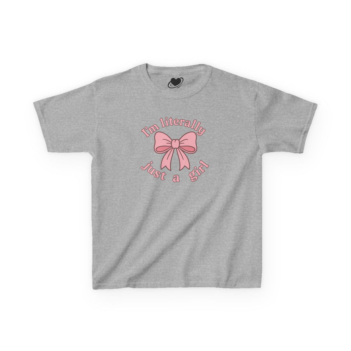 Literally Just a Girl Graphic Baby Tee