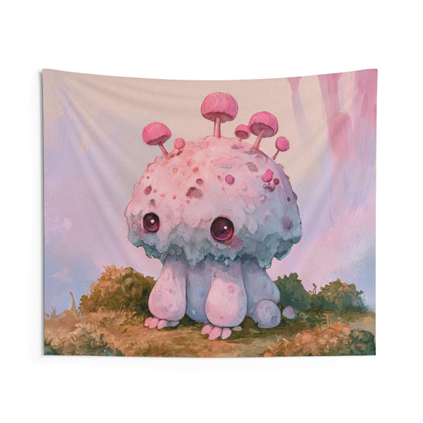 Creammold - Pastel Anime Fungi Tapestry