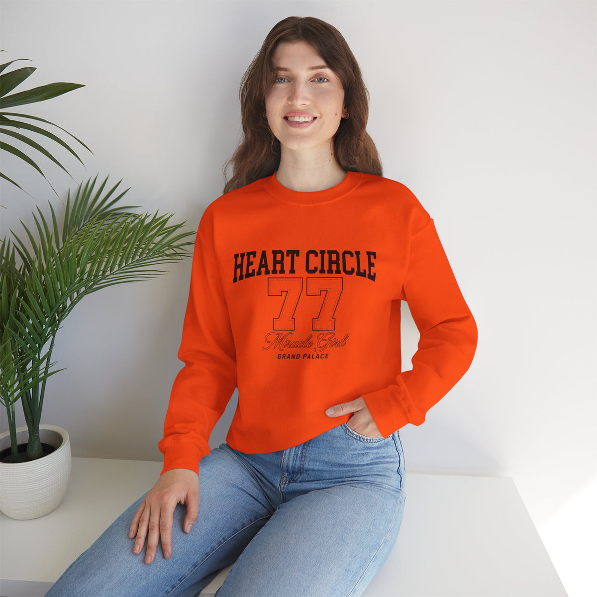 Miracle Girl 77 - Official Heart Circle Collegiate Sweatshirt