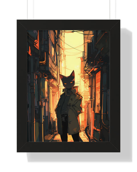 Alley Cat - Anime Framed Poster