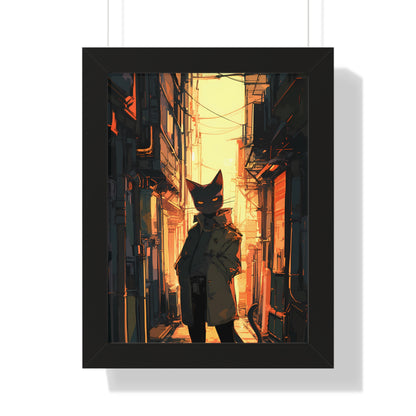 Alley Cat - Anime Framed Poster