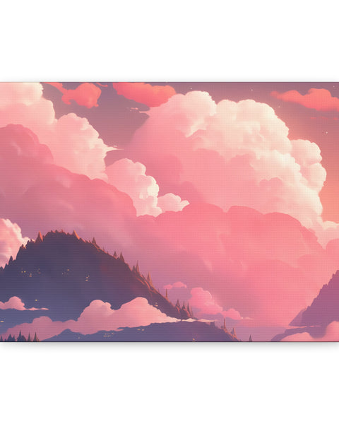 Ahrmsein Fold - Lofi Anime Canvas Print