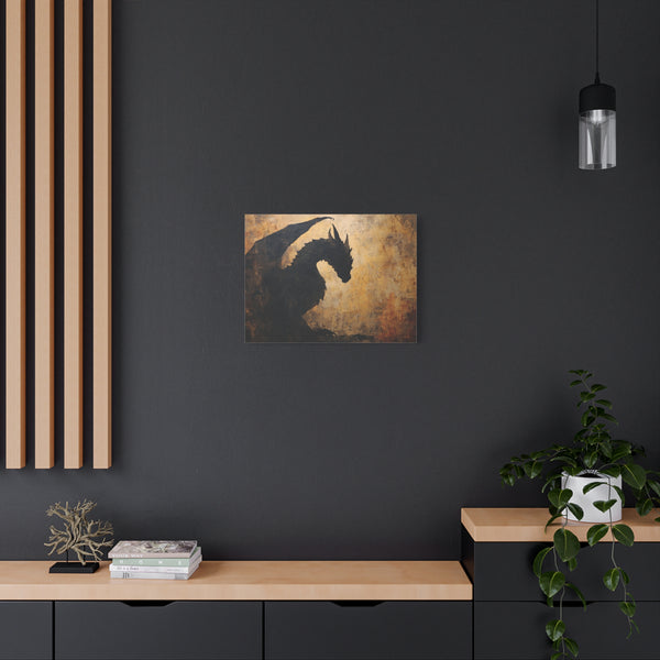 Elder Dragon - Textured Fantasy Wall Art