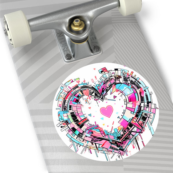 Discord of the Heart - Vinyl Laptop Sticker