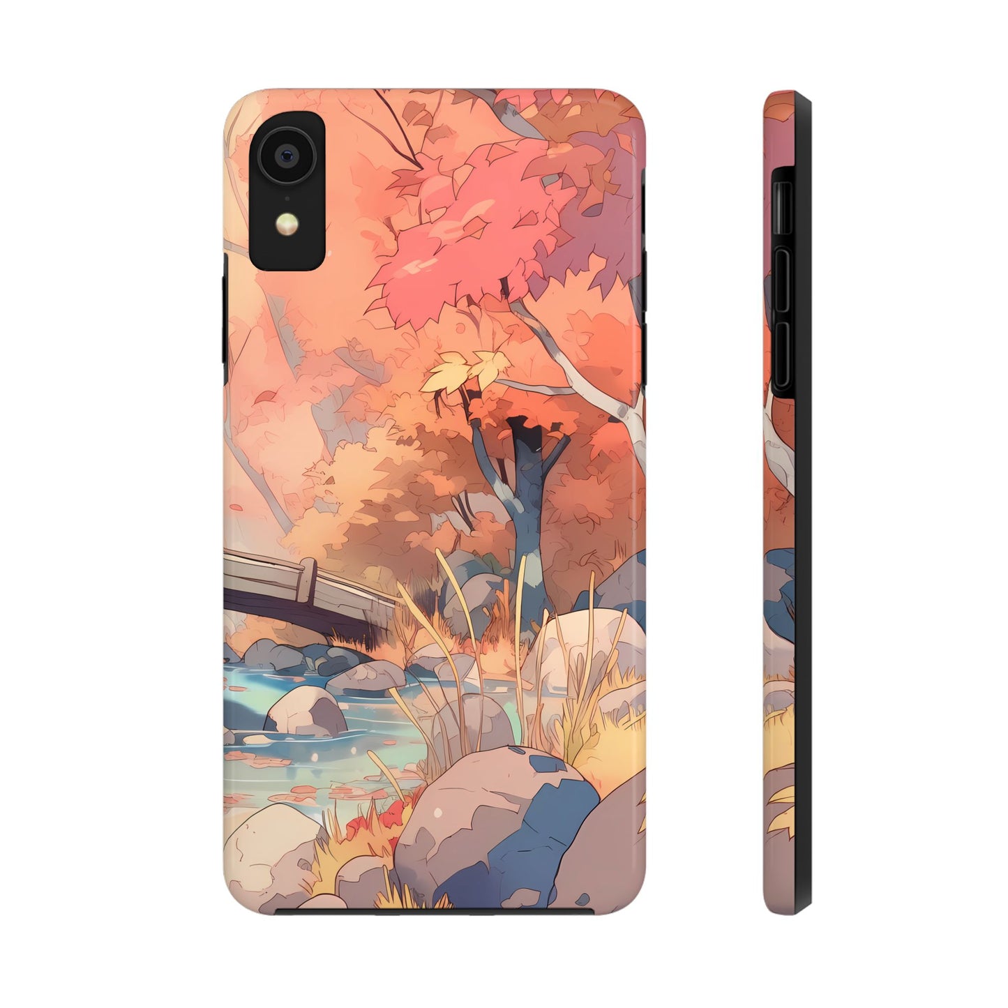 Amberglow - Anime Fall Phone Case