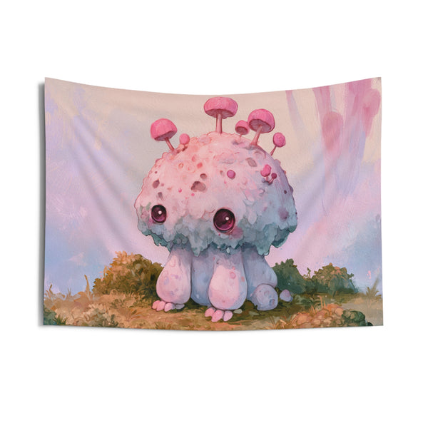 Creammold - Pastel Anime Fungi Tapestry