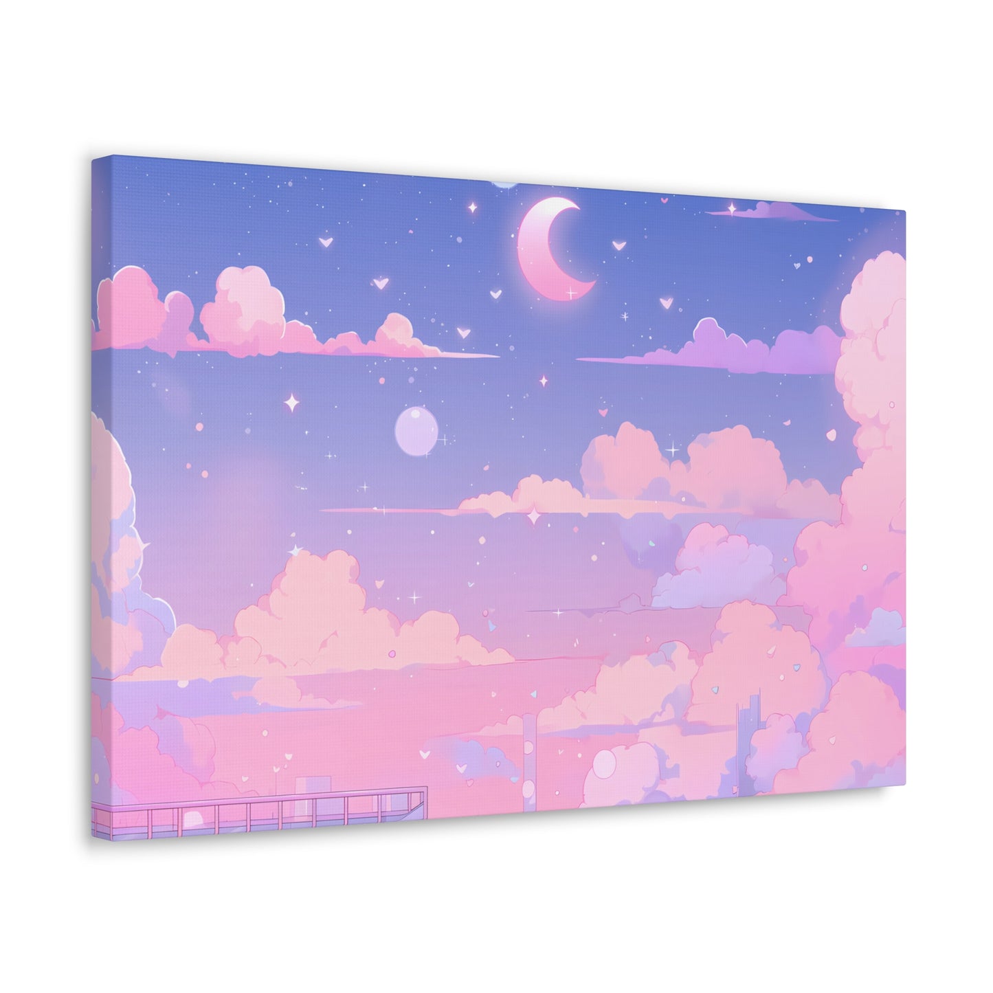 Cotton Candy Dreams - Anime Canvas Print