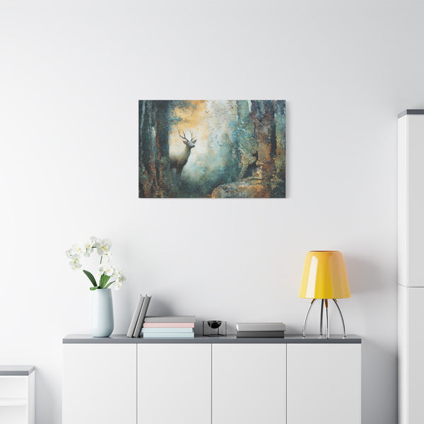 Emerging Buck - Textured Wall Art