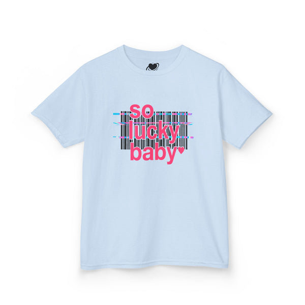 So Lucky Baby - Barcode Baby Tee