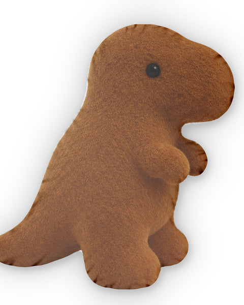 Peanut Butter Rex - Cute Dinosaur Nugget Plush Pillow