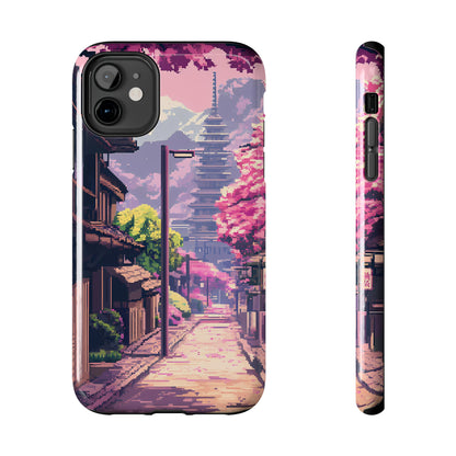 Temple Street - Anime Cherry Blossom Phone Case