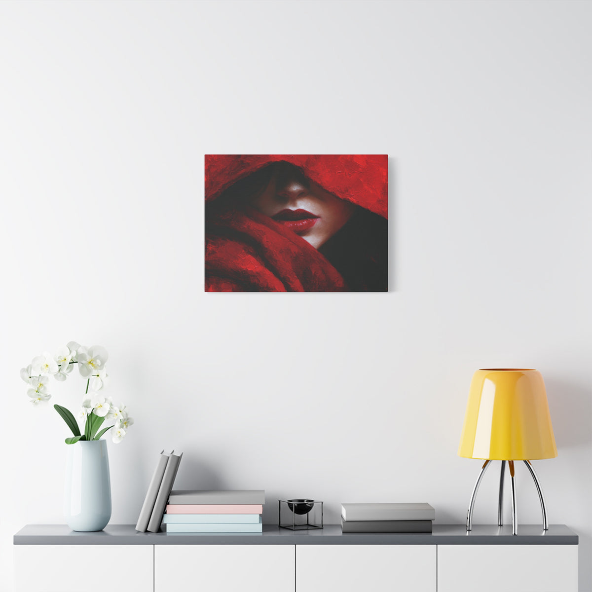 Riding Hood - Textured Fantasy Wall Art
