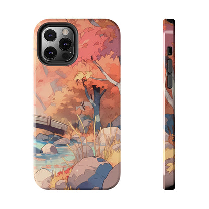 Amberglow - Anime Fall Phone Case