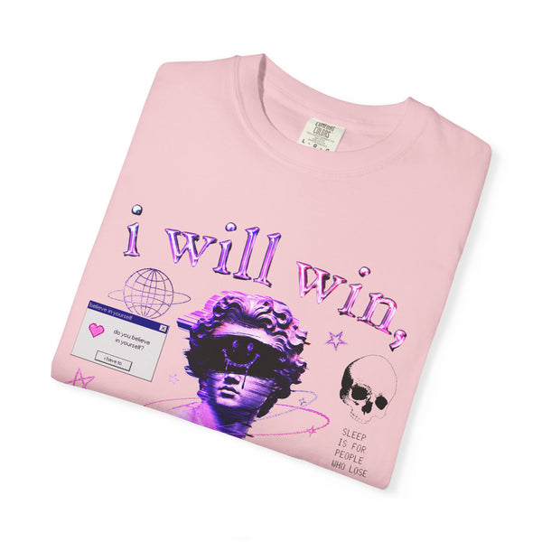 I Will Win - Schizopost Vaporwave Aesthetic T-Shirt