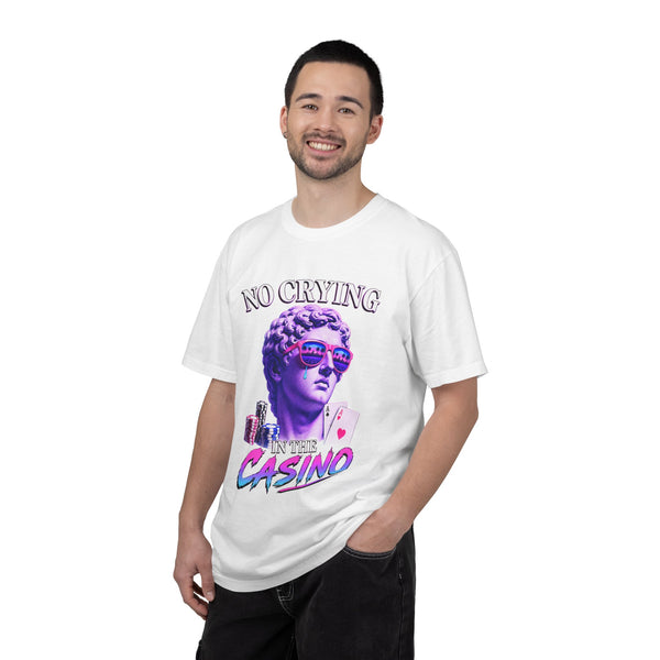 No Crying in the Casino - Vaporwave Meme T-Shirt