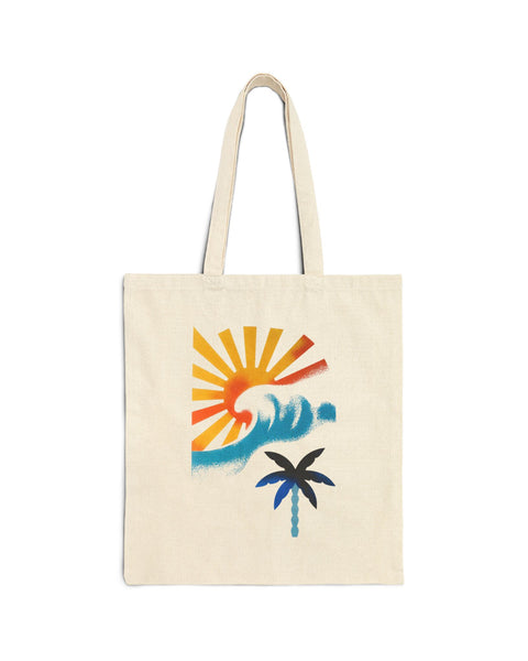 Pure Summer Energy - Cotton Canvas Tote Bag