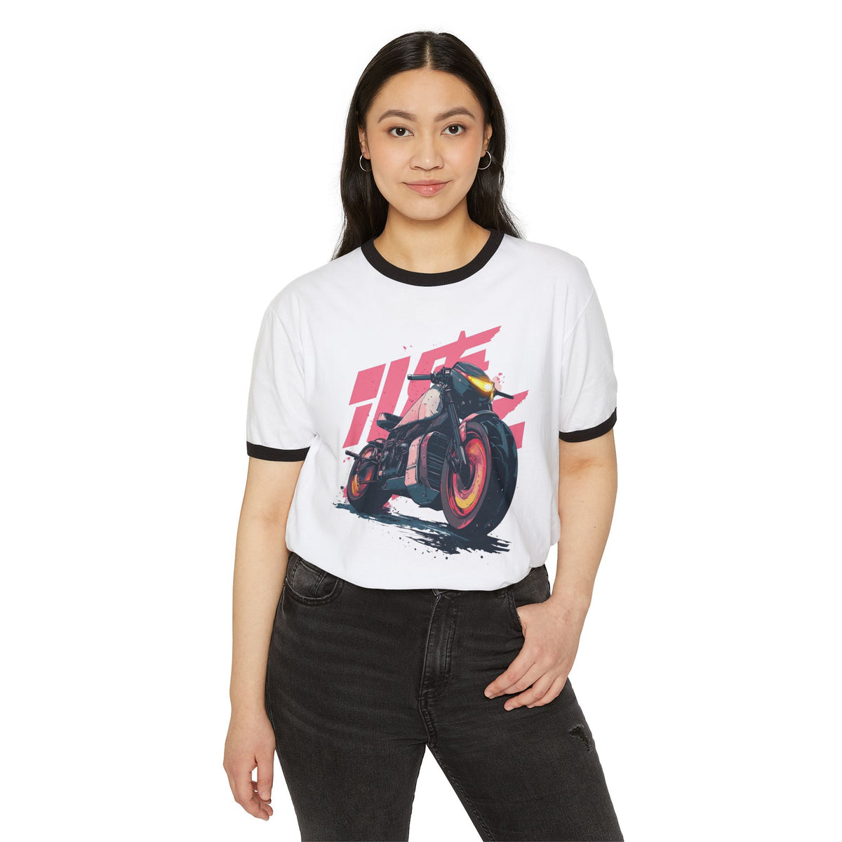 Deception Road - Retro Anime Motorcycle T-Shirt