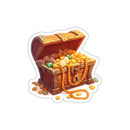 Golden Bounty - Anime Treasure Chest Sticker