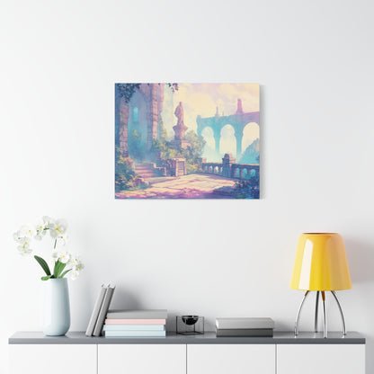Shattered Citadel Ramia Anime Canvas Print