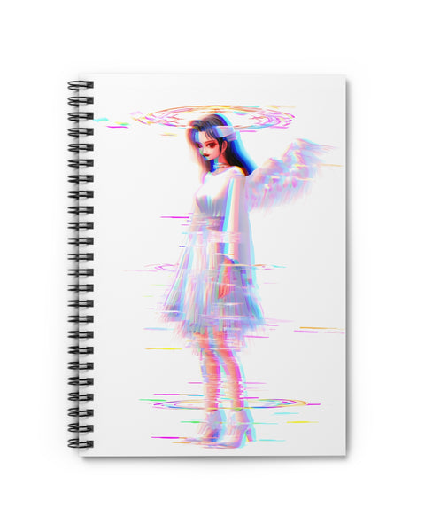 Imperfect Angel - Anime Glitchcore Notebook