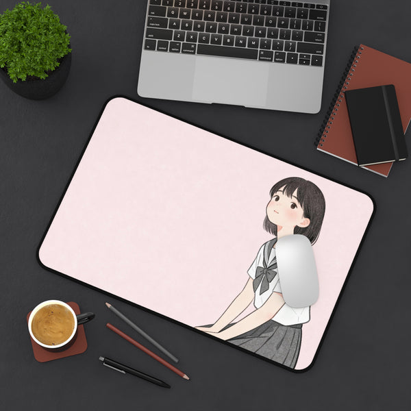 The Student - Cute Anime Japanese Desk Mat