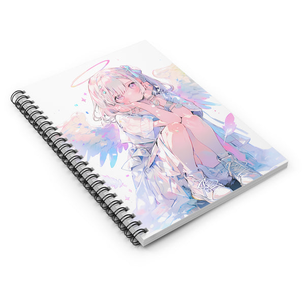 Ordinary Blissful Life - Angel Manga Girl Notebook