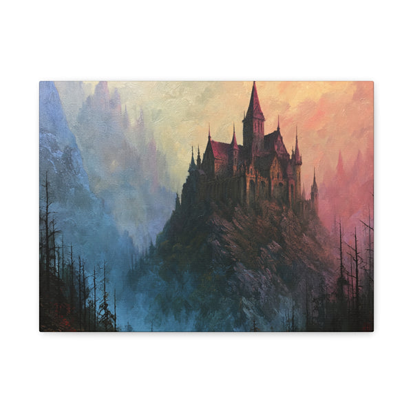 Pillar Keep - Textured Fantasy Wall Art