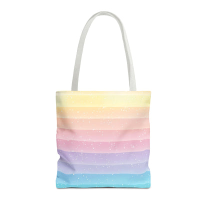 Sherbet Surge - Cute Rainbow Tote Bag