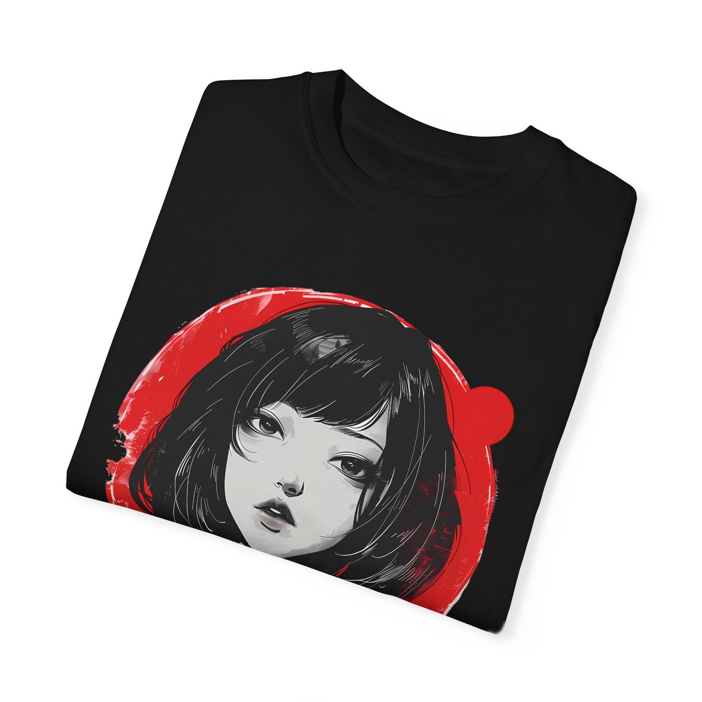 Red Moon - Retro Anime T-Shirt