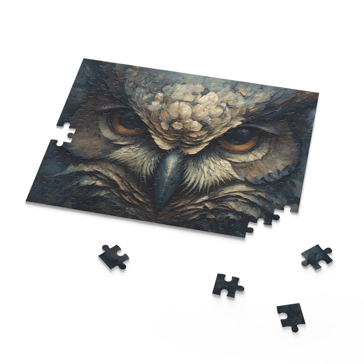 Watchful Gaze - Fantasy Art 3D Owl Puzzle