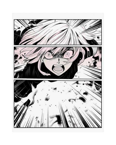 You'll Never Get Away With This! - Panel Manga Poster
