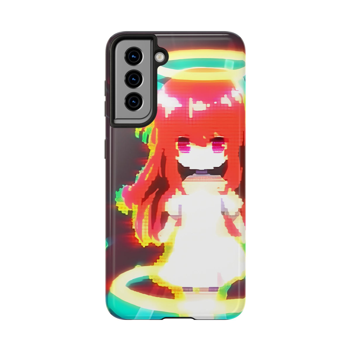 Pixelated Soul - Cute Anime Phone Case