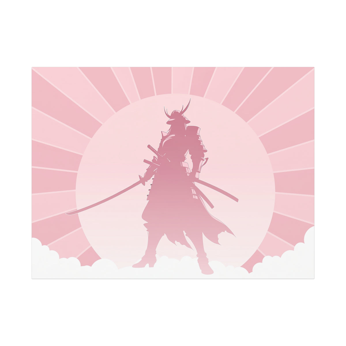 Pretty Shogun Z - Pink Anime Wall Art