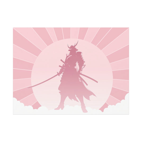 Pretty Shogun Z - Pink Anime Wall Art