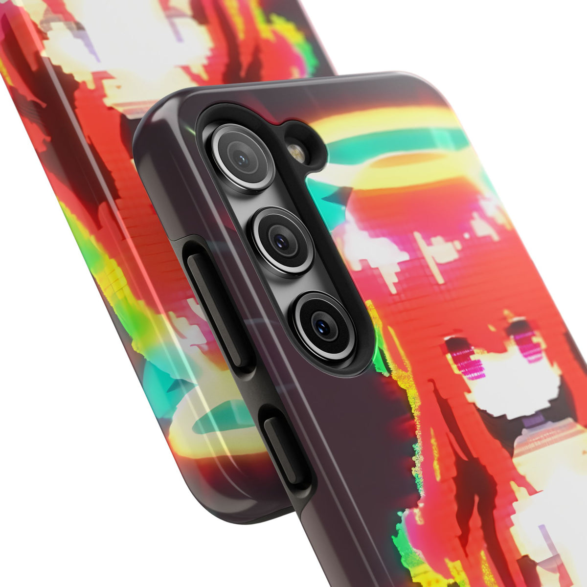 Pixelated Soul - Cute Anime Phone Case